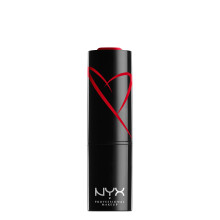 NYX PROFESSIONAL MAKEUP Shout Loud Satin Lipstick, με Βούτυρο Καριτέ - Το Καλύτερο (Αληθινό Κόκκινο)