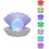 (As show, One size) Shell Light Night Light Lamp Multi-color Clamshell Light 1
