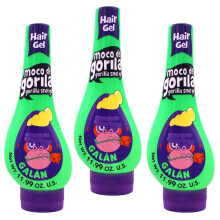 Gorilla Snot Gel Galan, Επαναστατεί με Νερό, Μακροχρόνια Στήριξη, 3 Πακέτο 11.99 Oz