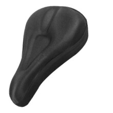 (black, One size) Bicycle Seat Bike Seat 1 Pcs Cover Extra Soft Gel Bike Saddle Cushion With Water&dust Resistant Cover Multi-color Optional