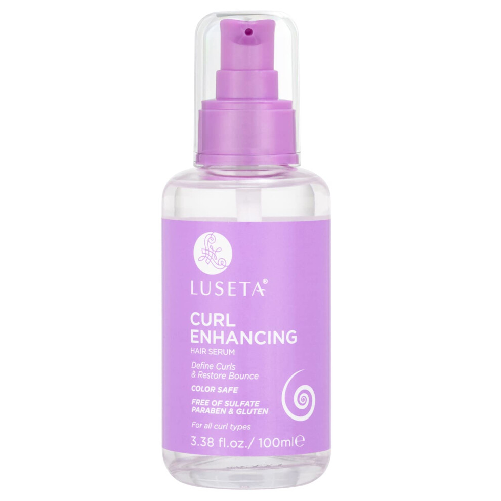 Lusta Led Co., Ltd Luseta Curl Enhancing Hair Oil Define Curl & Restore Bounce Anti-Frizzing And Smoothing For Curly Hair Type 3.38Oz