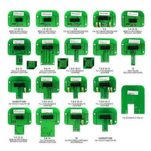 22Pcs Bdm Adapter for Kess Ktag Dimsport Bdm Probe Adapter Kit 1