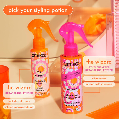 amika The Wizard silikonfreier Entwirrungsprimer, 150ml 1
