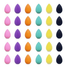 GFOUNS kleine Mini-Beauty-Blender: 30 mehrfarbige Make-up-Schwämme für Foundation, Verblenden (30 Stück)