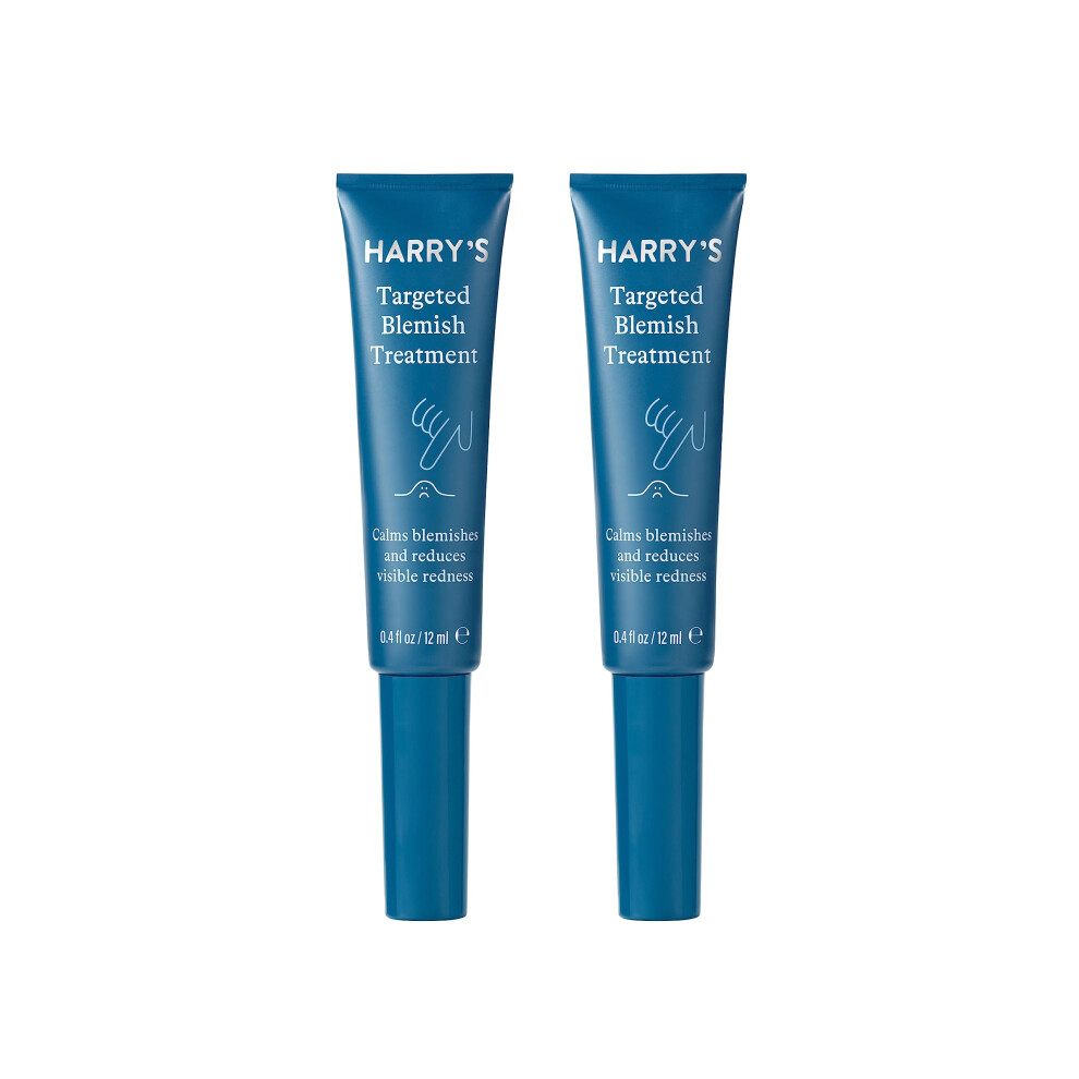 Harry's Targeted Blemish Treatment | Calm Blemishes & Reduce Visible Redness | 0.4 Fl Oz 2 Pack
