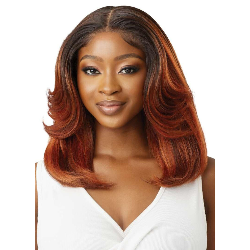 Outre Lace Front Wig - Perfect Hair Line 13X6 - Leomie Drst4/Ginger Spice