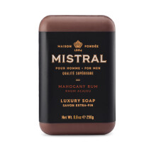 Mistral Saponetta al rum di mogano biologico 8,8 once