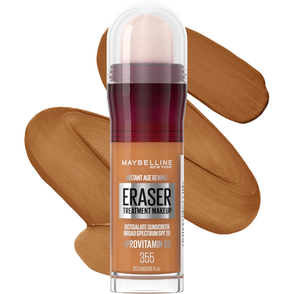 Maybelline Instant Age Rewind Eraser Foundation with SPF 20 and Moisturizing ProVitamin B5  355  1 Count