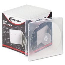 Innovera 81900 Slim CD Case Clear 25 per paket