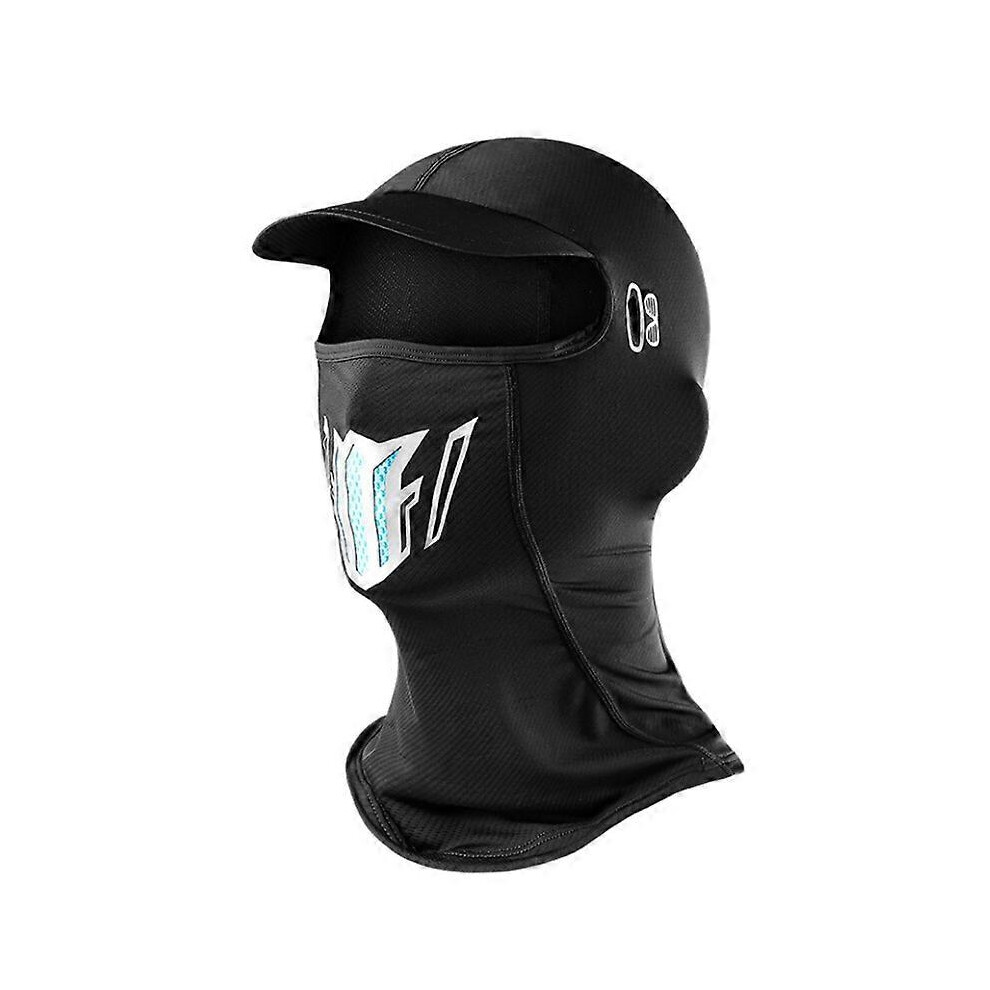 (Silver) Fashionable Uv Sunscreen Cooling Face Mask Cap Breathable Outdoor Cycling Motorbike Silver 5014561807133
