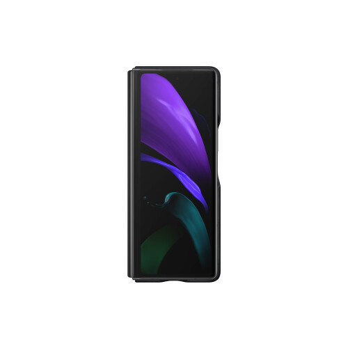 Samsung Θήκη από Δέρμα για Samsung Galaxy Z Fold 2 5G, Μαύρη (Έκδοση ΗΠΑ) 1