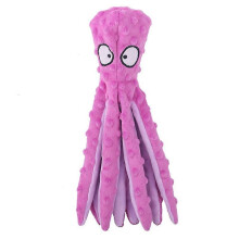 (Purple, One size) Dog Chew Toys No Stuffing Crinkle Plush For Teething And Entertaining, For Puppies, Small, Medium, And Large Dogs