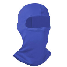 (Blue, One size) Ski Mask Cycling Headgear For Men Full Face Mask Balaclava Black Ski Masks Covering Neck Gaiter Multi-color Optional