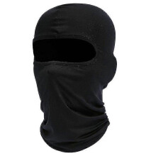 (Black, One size) Ski Mask Cycling Headgear For Men Full Face Mask Balaclava Black Ski Masks Covering Neck Gaiter Multi-color Optional