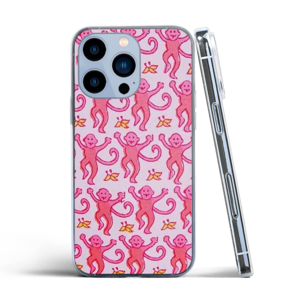 Coque De T L Phone Zhuorui Compatible Avec Iphone 14 Pro Max Case Pink Rabbit-image