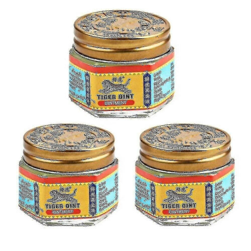 3pcs Red Tiger Balm