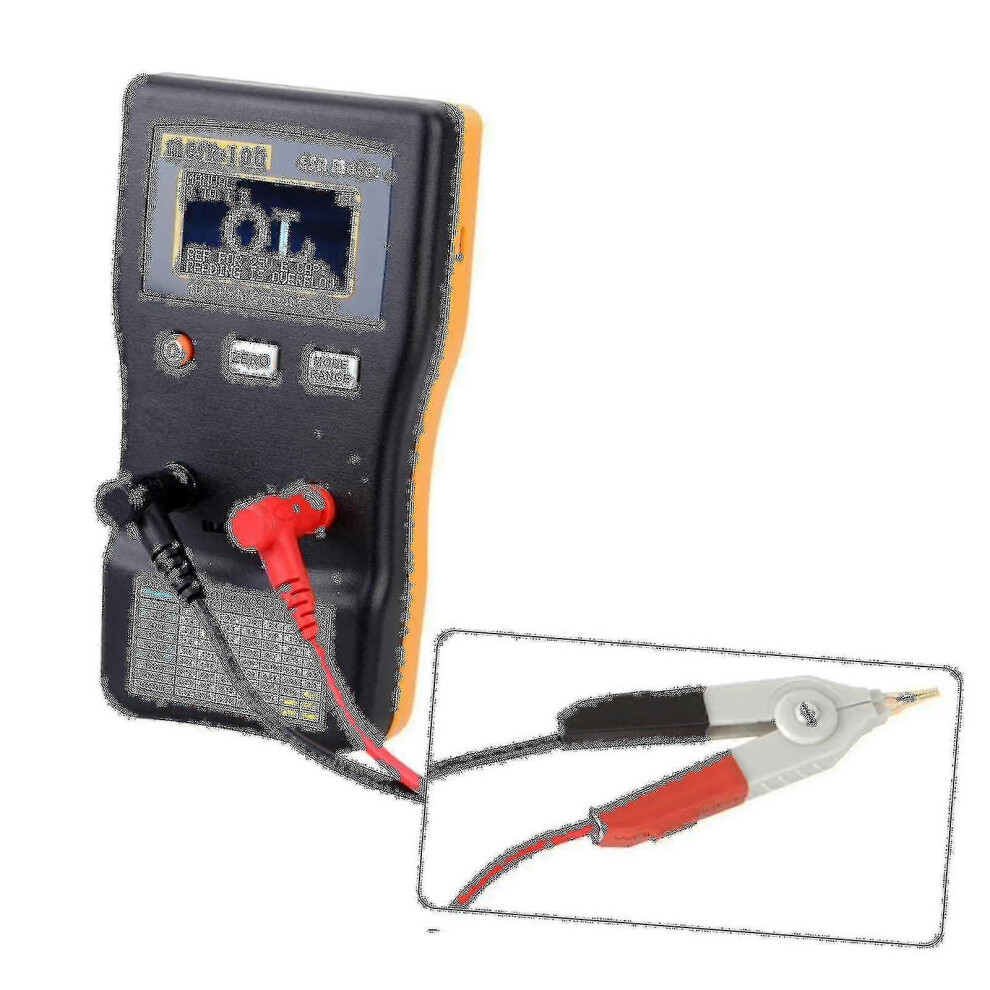 Mesr-100 Esr Capacitor Tester Ohm Meter: Professional Measuring Internal Resistance Of Capacitor, Capacitance, Circuit Tester, Capacitor Meter With Sm 5014561814988