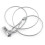 Laptop Combination Security Lock Cable, Laptop Lock Cable Chain Theft Deterrent 4 Digit Password for Notebook Pc 2