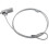 Laptop Combination Security Lock Cable, Laptop Lock Cable Chain Theft Deterrent 4 Digit Password for Notebook Pc 5