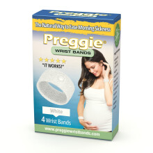 Preggie, Bracelets de Poignet, Blanc, 4 Bracelets