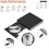 External Dvd Drive, Amicool Usb 3.0 Type-c Cd Dvd +/-rw Optical Drive Usb C Burner Slim Cd/dvd Rom Rewriter Writer Reader Portable 4