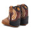 ARIAT Lil' Stompers Evan Style Βρεφικά Μπότες - Άνετες Διχρωμές με Κλείσιμο Velcro 3