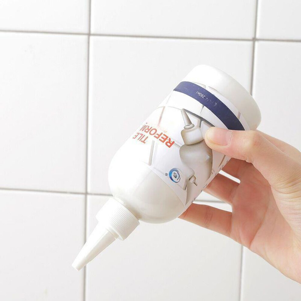 (white, 150ML) Waterproof Tile Grout Filler Sealant For Kitchen Bathroom White Joint Filler