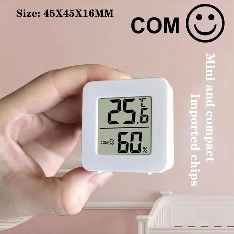 (Onesize) Household Precision Thermometer Mini Indoor Thermometer Lcd Digital Temperature Room Hygrometer Gauge Sensor Humidity Meter