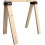 POWERTEC 71026V Plastic Sawhorse Brackets for Use with 2x4 Lumber | Ki 2