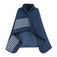 XING YE CHUAN Fleece Wearable Blanket Comfy Poncho Throw with Buttons Plush Sleeveless Blankets for Women Cape Wrap Cover for Lightweight Microfibe