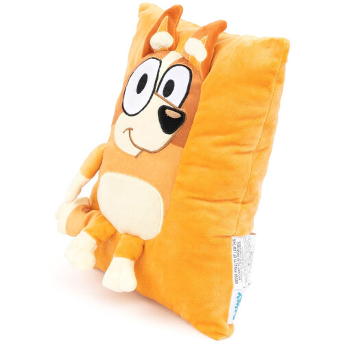 Almofada Bluey Bingo Snuggle - Almofada decorativa de pelcia super macia - Mede 13 polegadas (produto oficial) 1