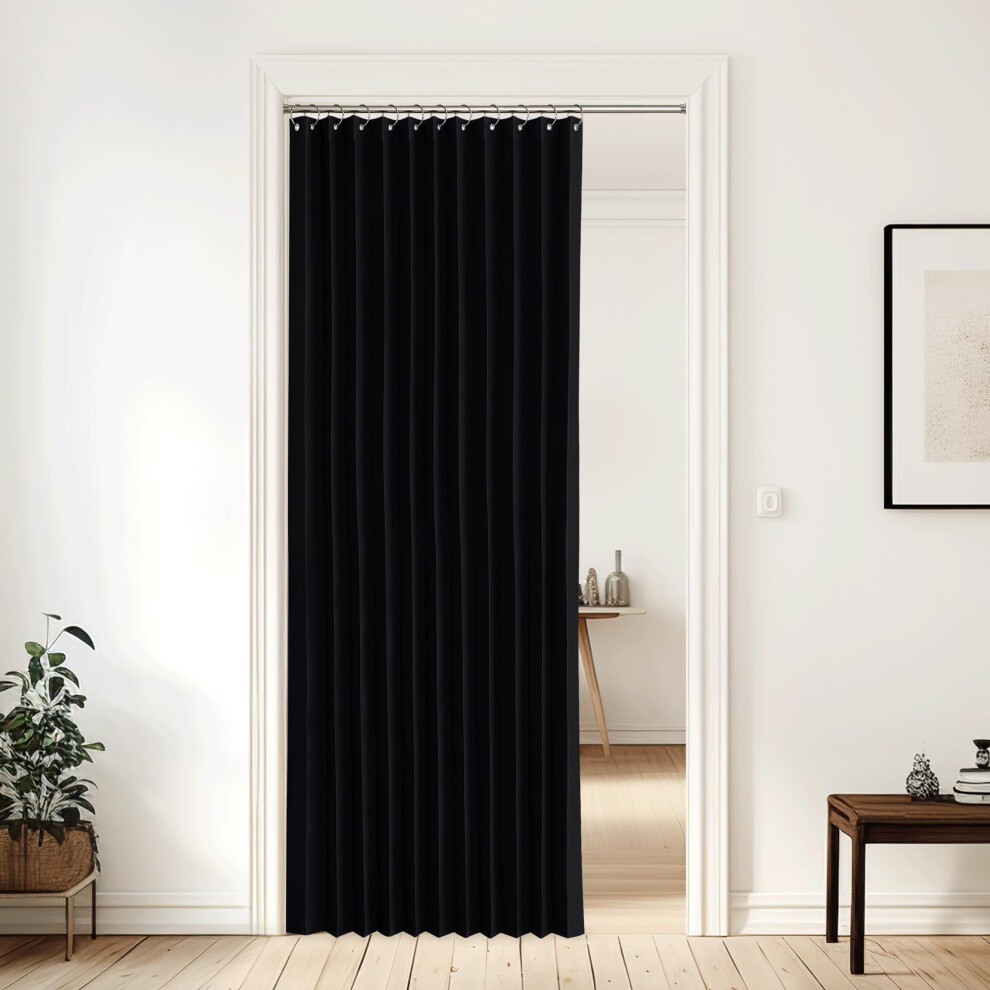 NICETOWN Room Divider Curtain for Living Room  Wall Divider Curtain  Wide Curtains for Bedroom Partition  Thermal Insulated Priv-image-OPC-PFR7X56-NEW