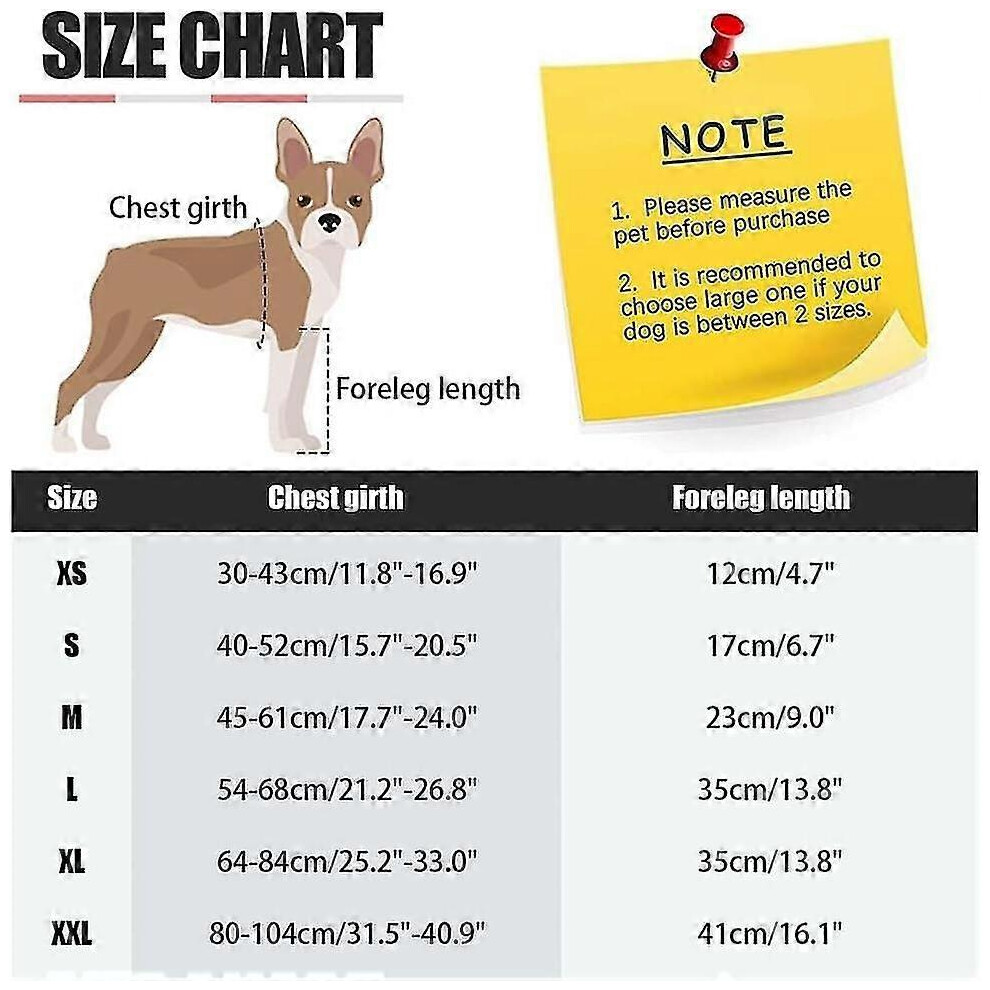 (M) Dogs Anti-licking Protector Sleeve, Dog Surgery Recovery Sleeves For Pet Front Leg Injury Recover Sprains
