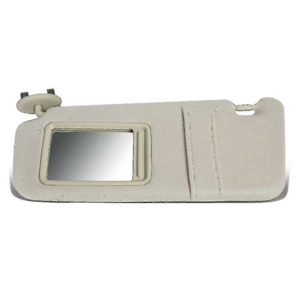 Compatible With 2007-2011 Left Driver Side Sun Visor Sunshade Light/Beige 5014561827414