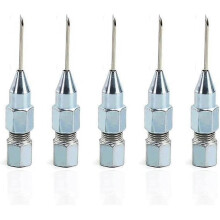 5 Pcs Grease Gun Needle Tip Of The Mouth, Grease Injector Needle for Lubricating In Very Tight Sealed Bearings And Universal Joints []