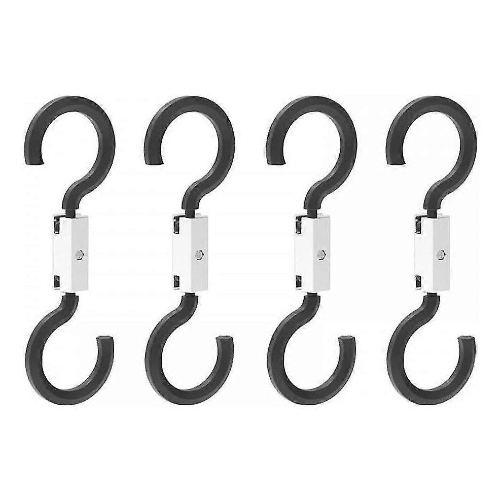 (White) 4 Pcs Car Seat Headrest Hook,High Load-Bearing Car Headrest Hanger With 360 Rotating Hook Head For Hanging Purses Grocery Bag White 5014561827605
