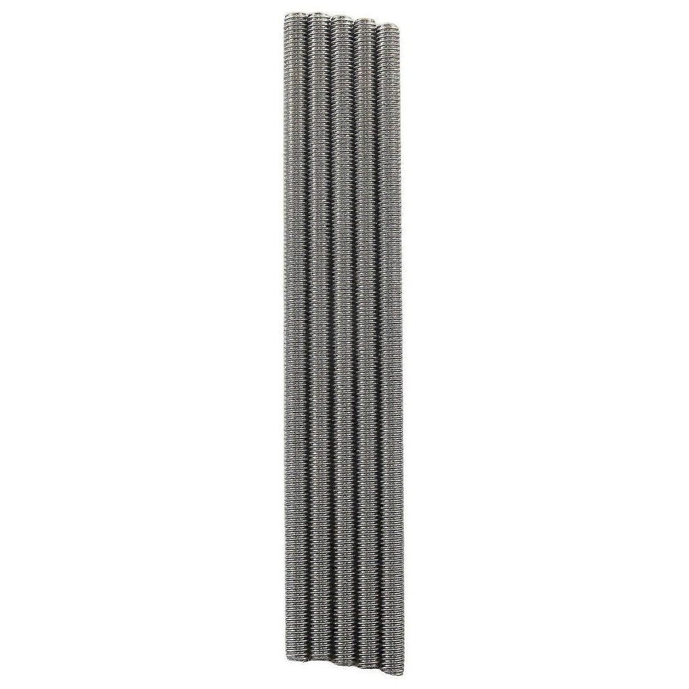 M6 X 150Mm 304 Stainless Steel Fully Threaded Rod Bar Studs Hardware 5 Pcs 5014561827964