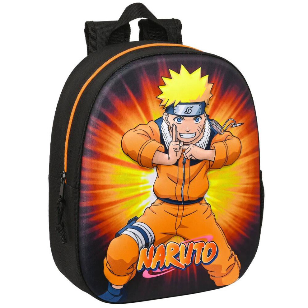 Naruto Logo Polyester Backpack