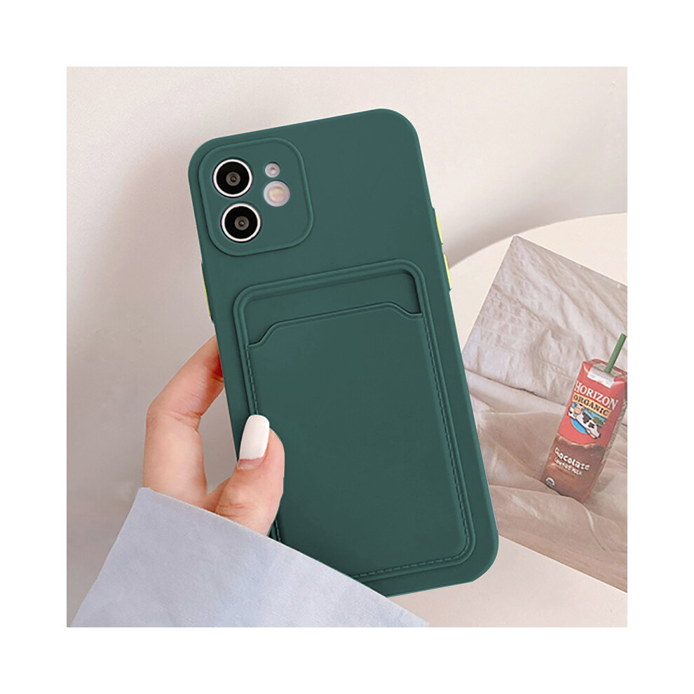 (, 7 8 Se 2020 Se 2022) Card Holder Case For Iphone 11 Cases Iphone 15 14 Green 9465268050128