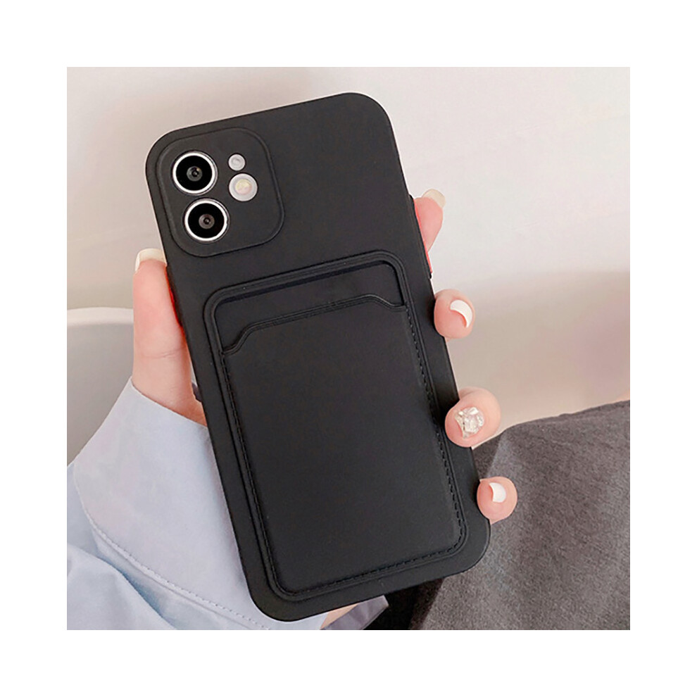 (, For Iphone 14) Card Holder Case For Iphone 11 Cases Iphone 15 14 Black 9465268050715