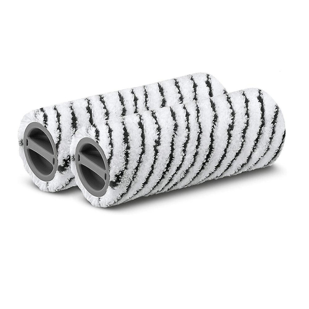 (1 pair of black, One size) Karcher Small Round Brush Copper Brush Steam Cleaning Brush Suitable For Karcher Steam Engine Accessories Sc2 Sc5 -JXLGV-image-OPC-PG62G62-NEW