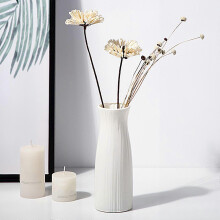 Plastic Vase 9.3 Inch for Flower Vase Decorative Vase Vase for Flowers Modern Vase for Home Decor Bouquet Shelf Weddings Flye255903