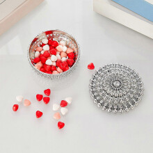 Candy Box Personalized Hollow Gold Plated Silvers Plated Aromatherapy Box Wedding Candy Box Storage Box Flye254346