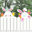 (B)2024 Easter Yard Plug Outdoor Fence Decorative Ground Plug Peeping Rabbits Flye256191 4