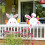 (B)2024 Easter Yard Plug Outdoor Fence Decorative Ground Plug Peeping Rabbits Flye256191 5