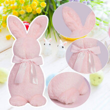 (Pink)Easter Doll Decoration Easter Ornament Cute Decoration Yellow Green Doll Gift Flye255593