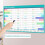 2025 Wall Mounted Erasable English Calendar Schedule Flye257338 5