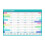 2025 Wall Mounted Erasable English Calendar Schedule Flye257338 4