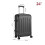 Living And Home (Black) 24 Inch Hardside Spinner Suitcase with Combination Lock 9