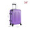 Living And Home (Purple) 24 Inch Hardside Spinner Suitcase with Combination Lock 9